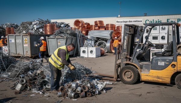 Ferrailleur à Calais : la solution locale pour le recyclage de vos métaux